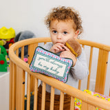 Mini Needlepoint Pillow - You'll Always Be My Baby