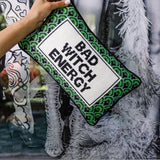 Needlepoint Pillow - Bad Witch Energy