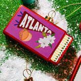 Matchbook Ornament - Atlanta