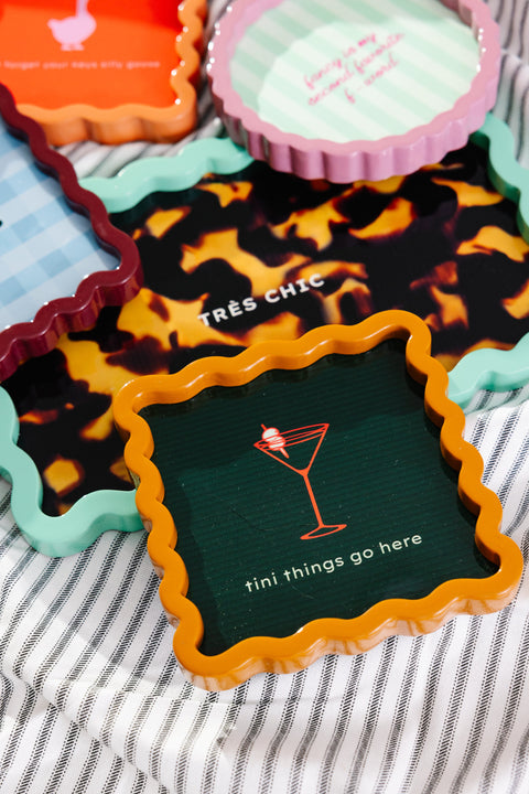 Lacquer Tray: Tini Things Go Here