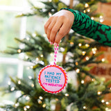 Needlepoint Ornament - Patience Tested