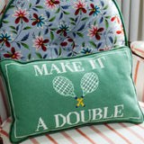 Needlepoint Pillow - Make It A Double