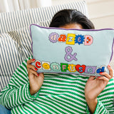 Needlepoint Pillow - Dazed & Confused