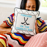 Needlepoint Pillow - Forever In the Penalty Box