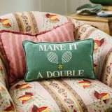 Needlepoint Pillow - Make It A Double