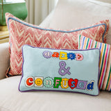 Needlepoint Pillow - Dazed & Confused