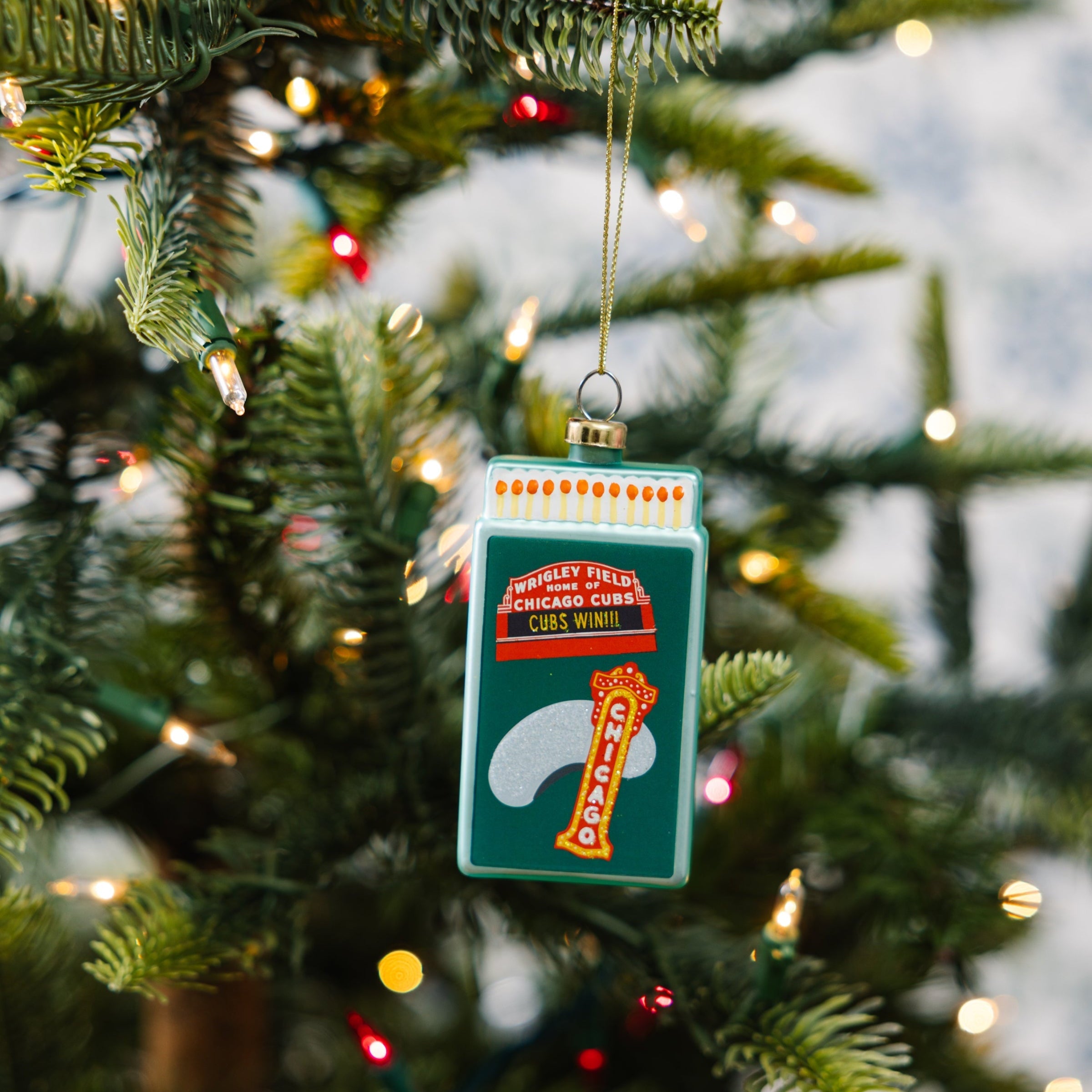 Matchbook Ornament - Chicago