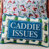 Needlepoint Pillow - Caddie Issues