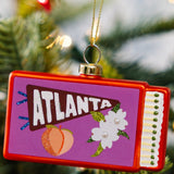 Matchbook Ornament - Atlanta