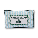 Needlepoint Pillow - Girl Dinner