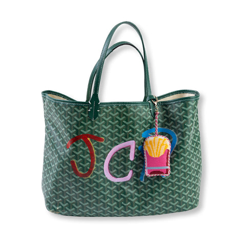 Needlepoint Bag Charm - French Fries