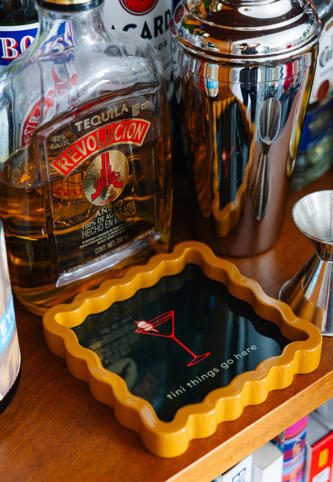 Lacquer Tray: Tini Things Go Here