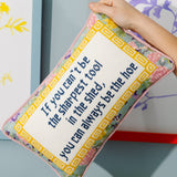 Needlepoint Pillow - If You Can't Be the Sharpest Tool in the Shed..