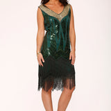 Green Flapper Dress