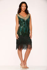 Green Flapper Dress