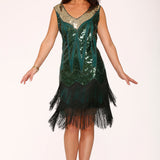 Green Flapper Dress