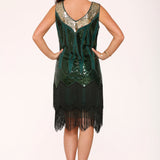 Green Flapper Dress