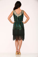 Green Flapper Dress