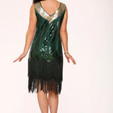 Green Flapper Dress