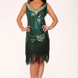 Green Flapper Dress