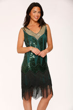 Green Flapper Dress