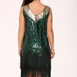 Green Flapper Dress