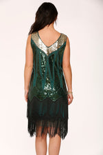 Green Flapper Dress