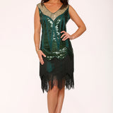 Green Flapper Dress
