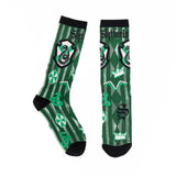 Harry Potter Slytherin Shimmer Sheer Mid High Sock
