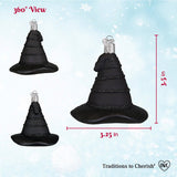 The Green Witch's Black Hat Ornament