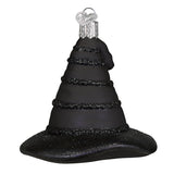The Green Witch's Black Hat Ornament