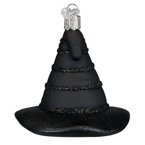 The Green Witch's Black Hat Ornament