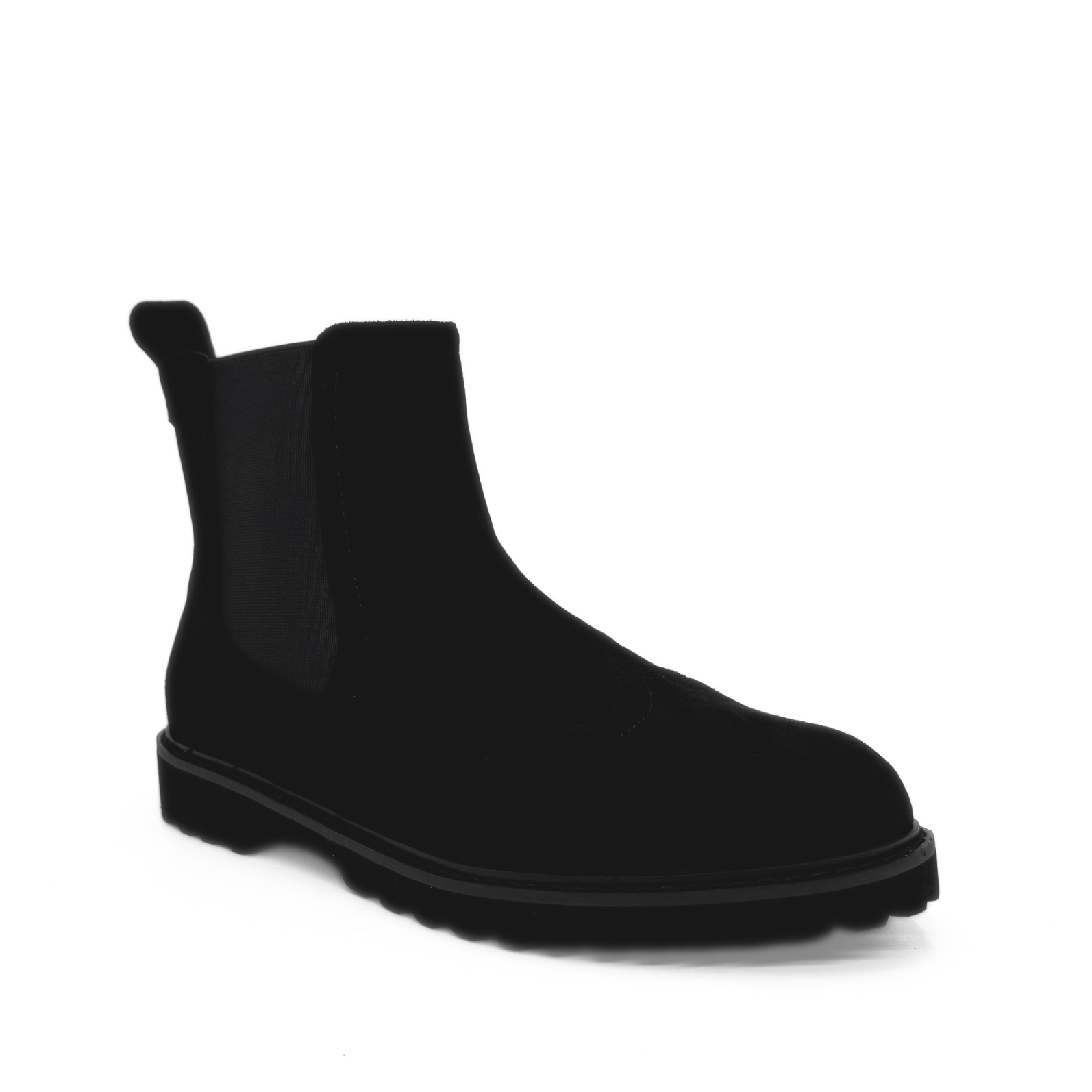 Emma Ankle Booties Faux Suede