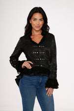 Black Victorian Tailed Jacket