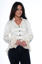Off-White Victorian Tailed Jacket
