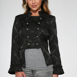 Black Brocade Jacket