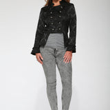 Black Brocade Jacket