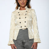 Off-White Brocade Jacket