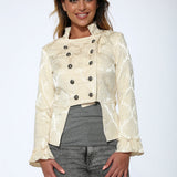 Off-White Brocade Jacket