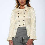 Off-White Brocade Jacket