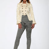 Off-White Brocade Jacket