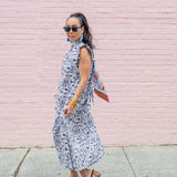 The Vesey Dress in Charleston Toile