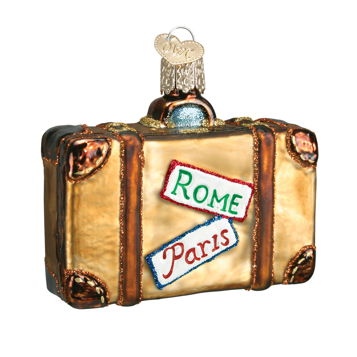 Suitcase Ornament