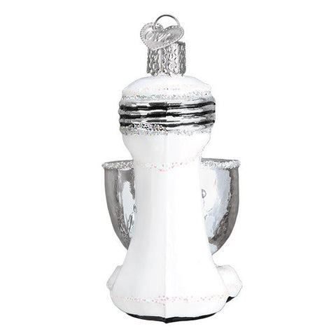 White Mixer Ornament