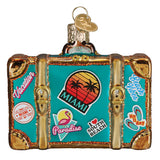 Miami Suitcase Ornament