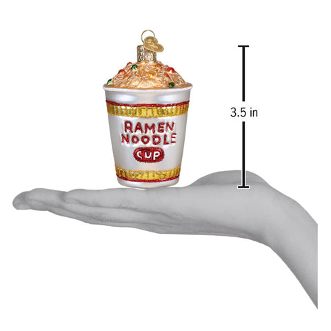 Ramen Noodle Cup Ornament