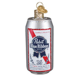 Pabst Blue Ribbon Beer Can Ornament