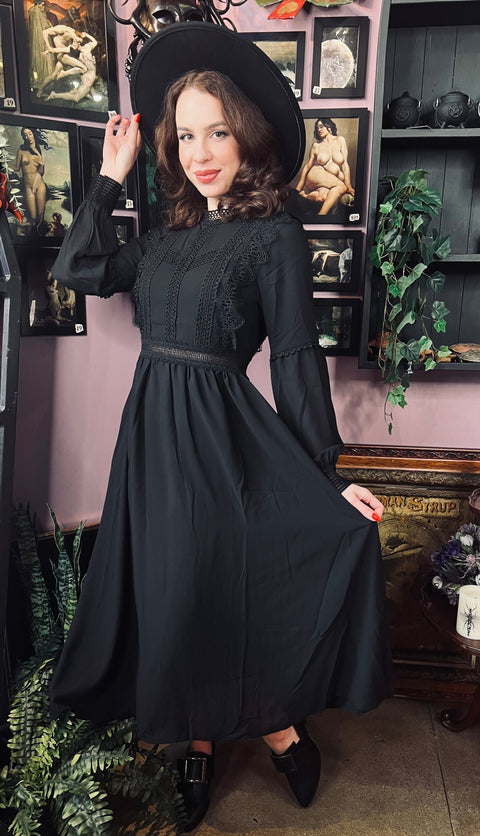 Agatha - Lightweight boho witchy dress - READY TO SHIP! 2XL Agatha - Lightweight boho witchy dress - READY TO SHIP! 2XL