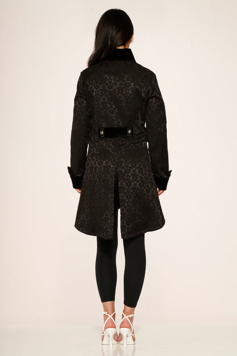 Black Pirate Women's Coat