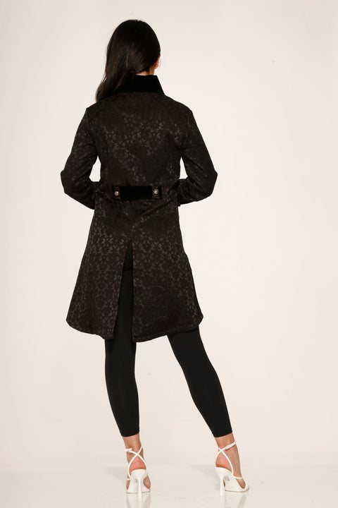 Black Pirate Women's Coat